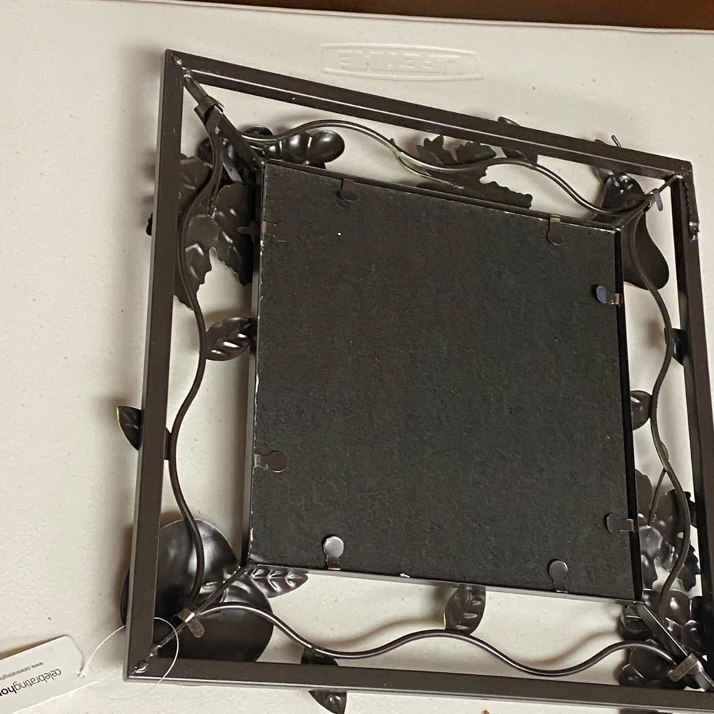 Sonoma villa wrought iron mirror accent